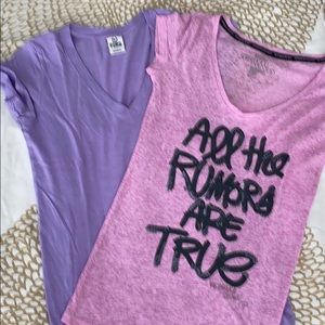 Victoria Secret and Pink Soft Tees
